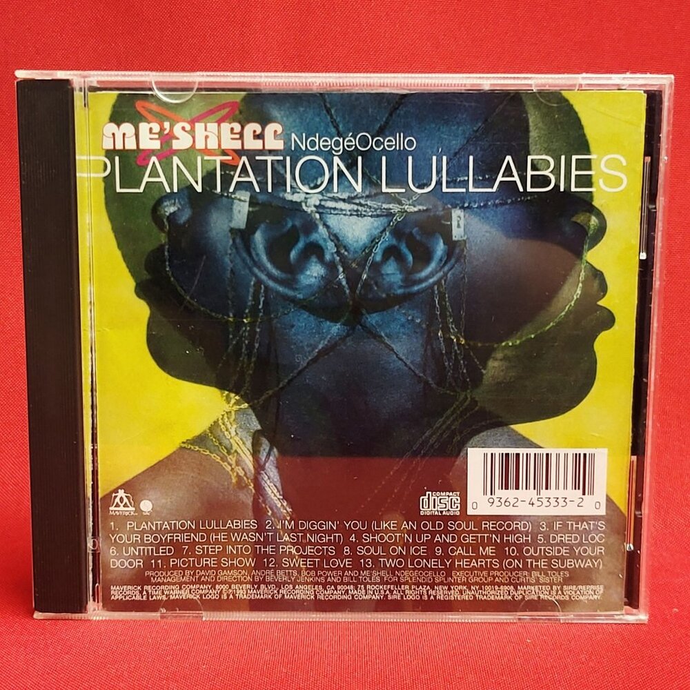 Plantation Lullabies Me'Shell NdegéOcello CD 1993